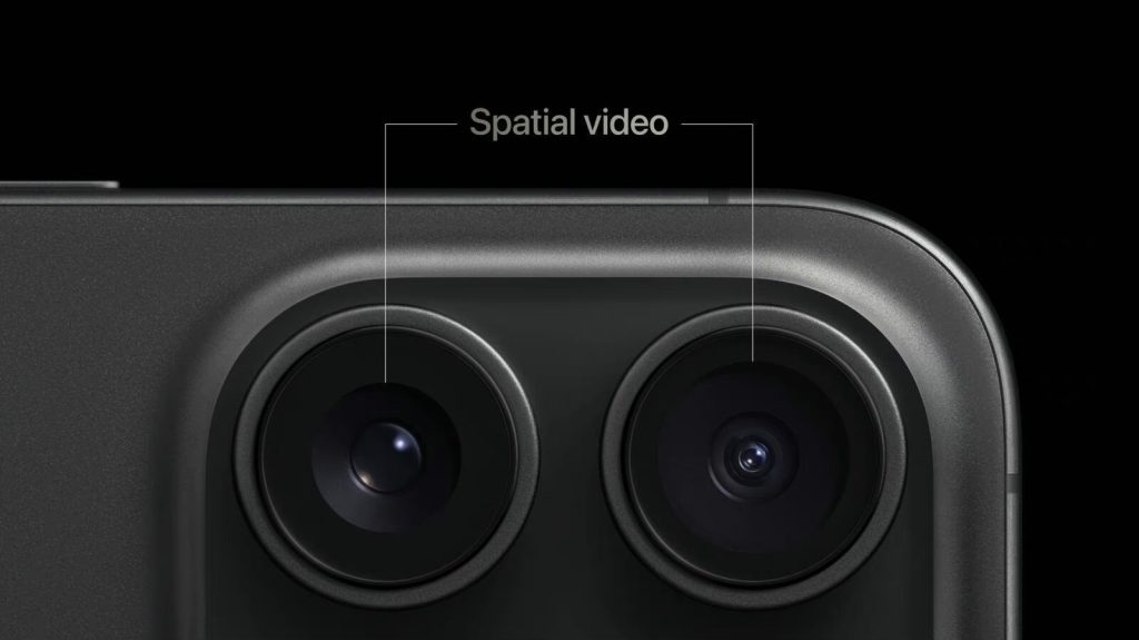 iPhone 15 Pro可以为Vision Pro拍摄3D/空间视频